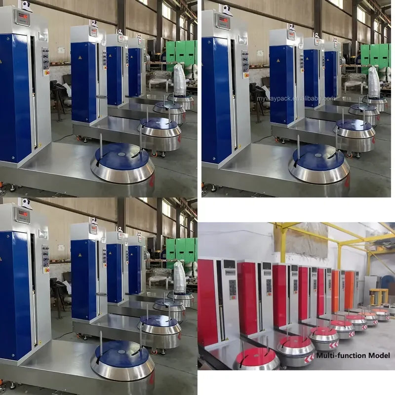 

SFW Certificate Airport Luggage Stretch Film Wrapping Machine