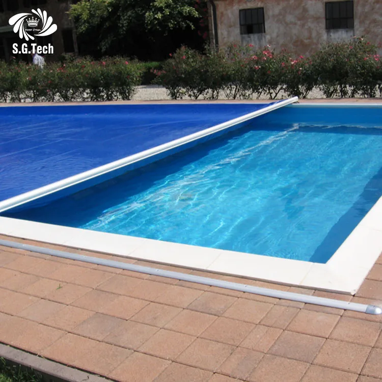 Water Crown Heavy Duty Automatic PVC Pool Cover Walkable Safety Waterproof Winter Easy Install Energy Saving Remote Control