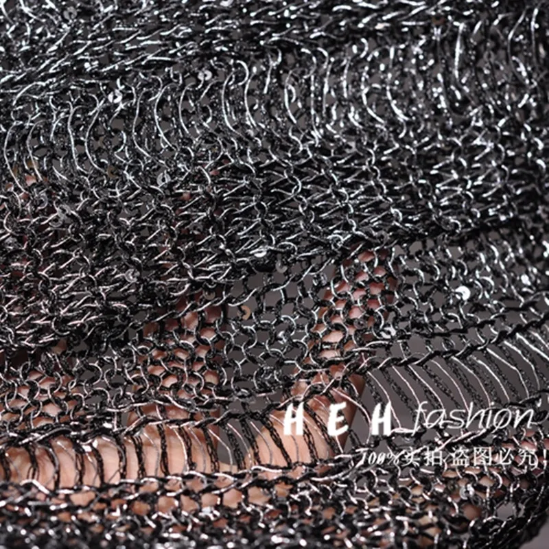 2024 new summer gold thread bright silk hollow camisole shiny thin sexy see-through top crop tops women 2020 tops for women