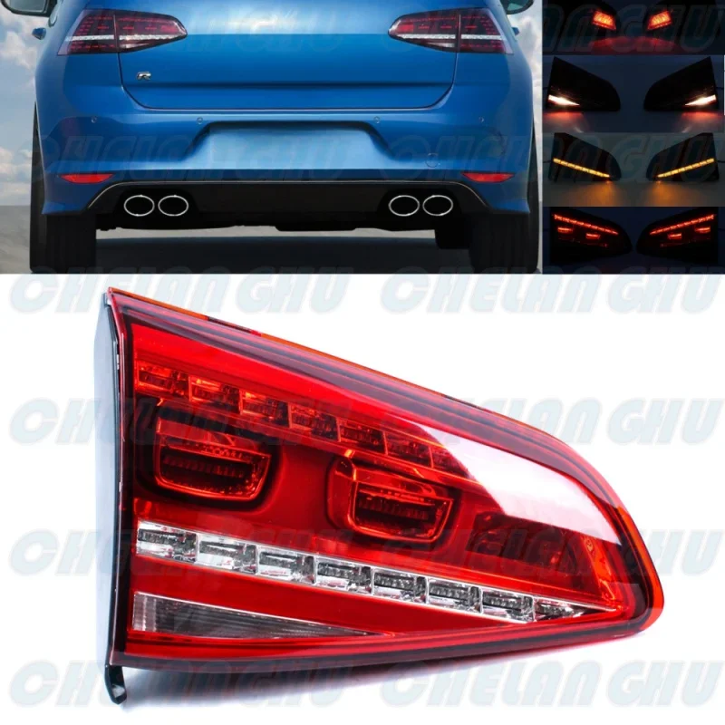 

Left Inner Side Tail Lamp Rear Light With Bulbs 5G0945308D 5G0945307D For VW Golf 7 R 2013 2014 2015 2016 2017