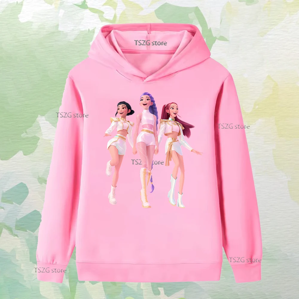 Monster Hunt: قمصان رياضية عصرية للأولاد والبنات مطبوعة على الحد الأدنى للخريف، قمصان رياضية كاجوال من الصوف للأطفال بأكمام طويلة