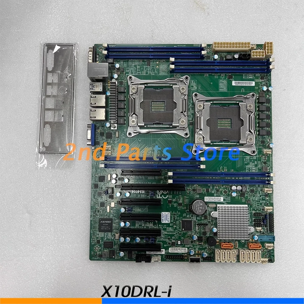 X10DRL-i Two-Way Server Motherboard For Supermicro LGA 2011 DDR4 Support E5-2600 V3 V4 High Quality