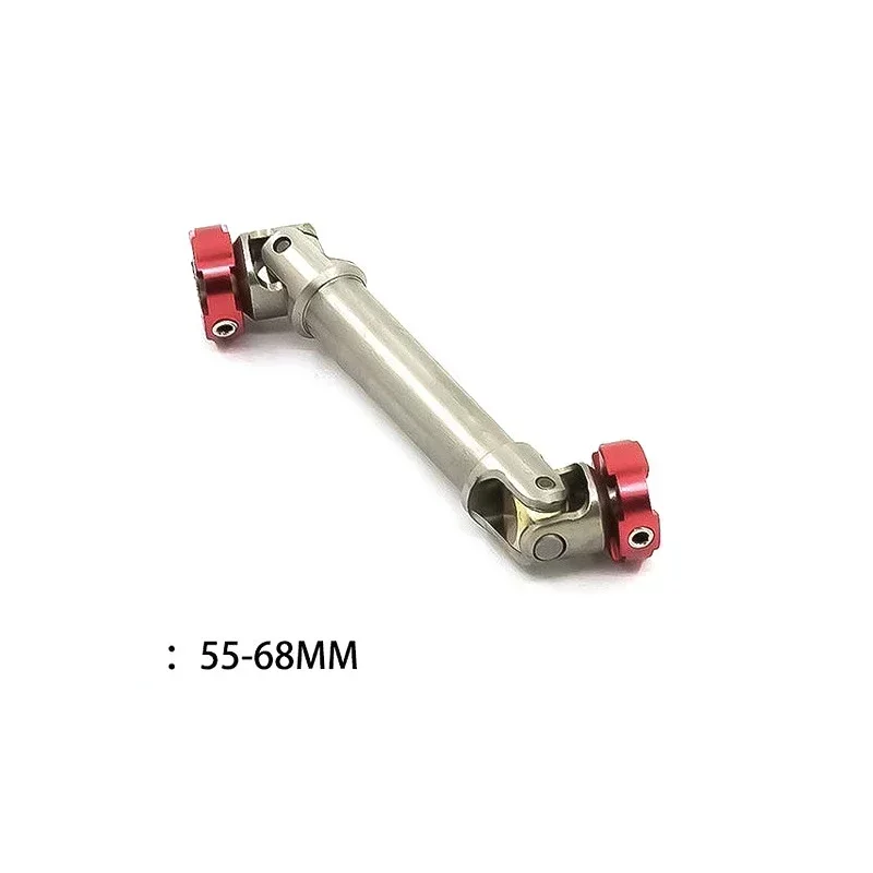 เพลาส่งกำลังแบบ CVD หัวแปลงโลหะ สำหรับรถบังคับวิทยุ 1/14 Tamiya RC Truck ACTROS MAN Hino Scania 1/10 TRX4 D90 SCX10