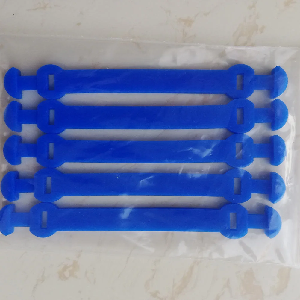 5 Pcs Tennis Racket Shock Absorber Silicone Dampeners 5 Strips Reduce Stability Professional Accessory