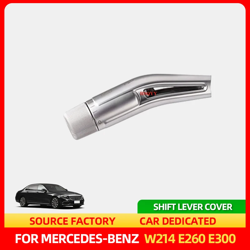 

Interior Stickers ABS Wiper Shift Lever Cruise Covers Frame Stickers Kit Trim For Mercedes Benz E Class w214 E260 E300 2024 2025