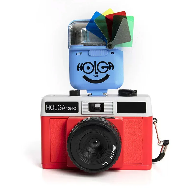 Cámara Retro HOLGA 135BC 135 cámara de película cámara a prueba de golpes luz de fuga ángulo oscuro cámara creativa cámara de película para principiantes ﻿