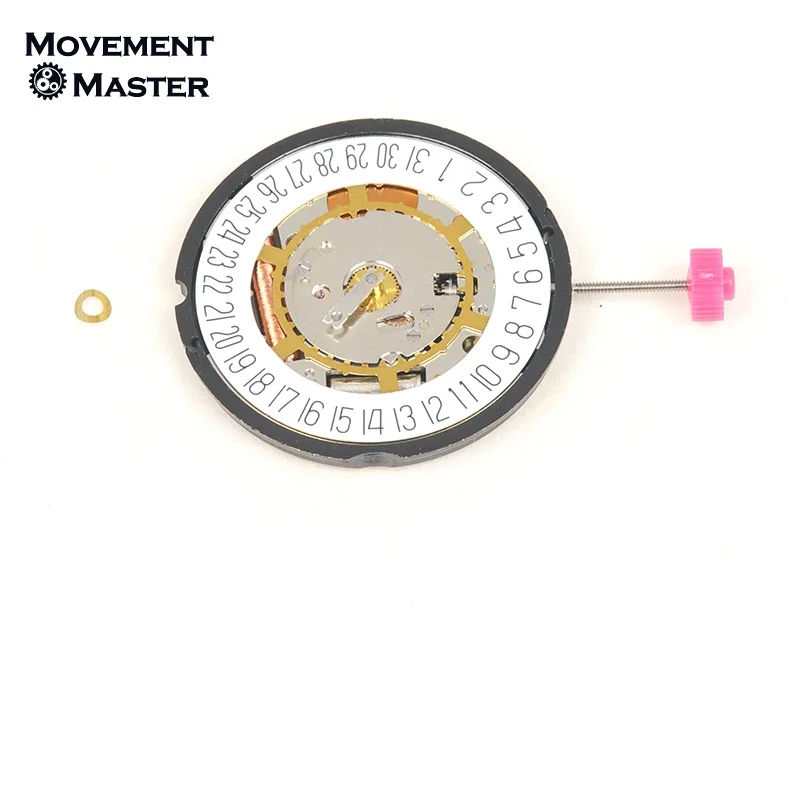 นาฬิกาควอตซ์714แบบไร้ปฏิทินรุ่นใหม่แสดงวันที่เคลื่อนไหวแบบ714จากสวิสของ Ronda 3/6