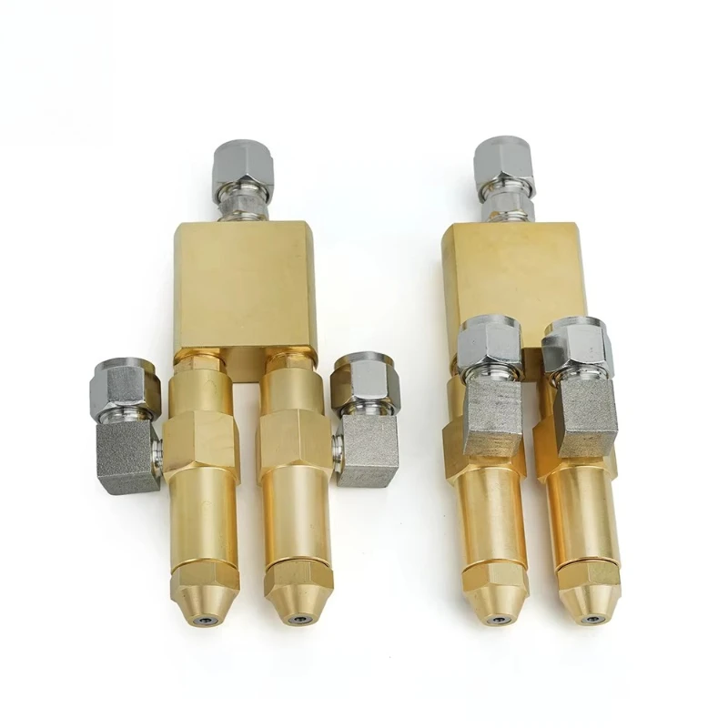Brass Sectional Oil Nozzle Electric Pressure Powered Atomizing Waste Oil Burner
