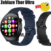 For Zeblaze Thor Ultra Strap Soft Silicone Belt Smart Watch Watchband Screen Protector Film Accessories