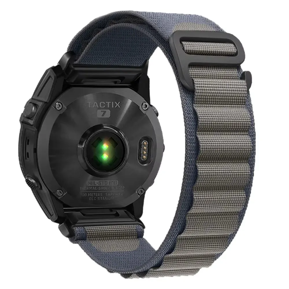 Нейлоновый ремешок или Garmin Fenix 8 E 7X 6X Pro 5X Plus для Garmin Enduro 3 Tactix 7 Smart Watch Band f Quickfit 22 мм 26 мм Аксессуары