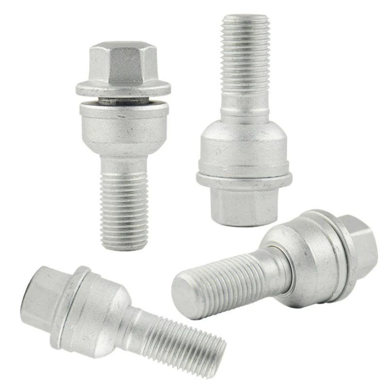 4PC Car Tire Strengthen Screw Wheel Bolts for Audi Q3 Q5 Q7 vw Touareg Porsche Cayenne Replacement