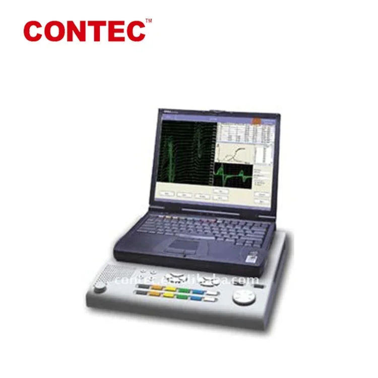 CONTEC CMS6600B نظام EMG/EP ذو 4 قنوات قائم على الكمبيوتر، آلة الكهرومغرام الكهربائي، مقطورة الكهرباء الكهربائية #2