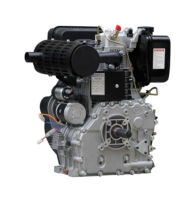 CE ISO EURO 5 1105FD 12KW Keyway Shaft Electric Start 3000rpm 3600rpm Diesel Engine For Mini Tractor