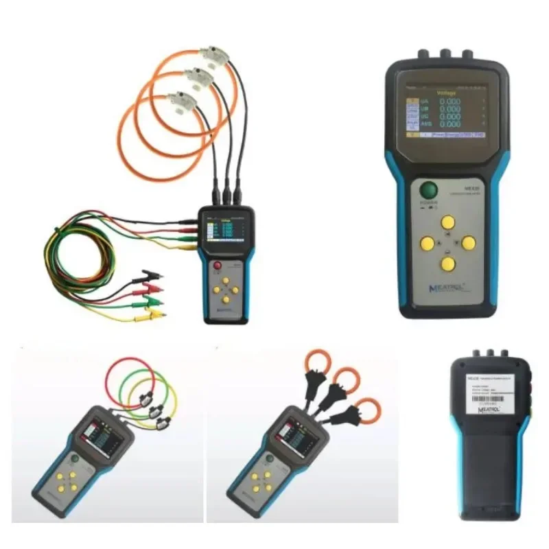 Solar System Energy Efficiency ME435 3 Phase Power Data Logger Smart Rogowski Electric Energy Power Meter