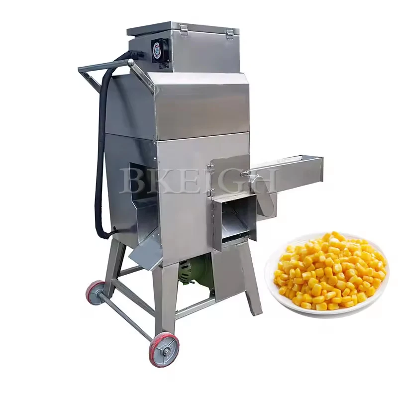 Fully Automatic Fresh And Sweet Corn Thresher, Multifunctional Stainless Steel Corn Seeder