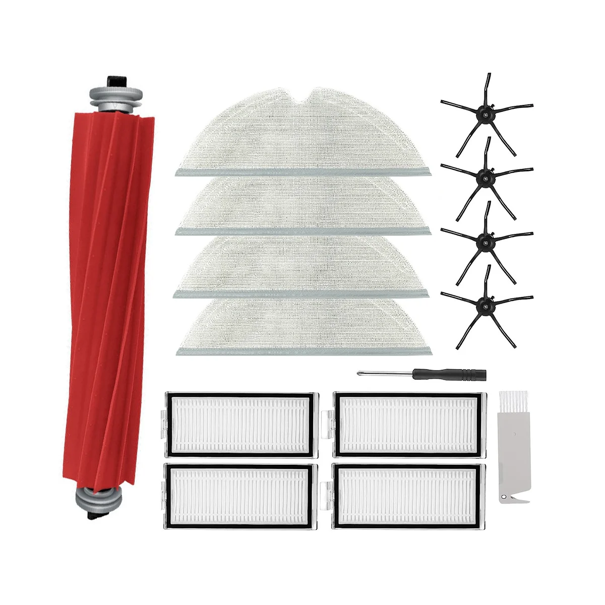 

Комплект сменных аксессуаров для фильтра подметальной машины для робота-пылесоса + Max Max+