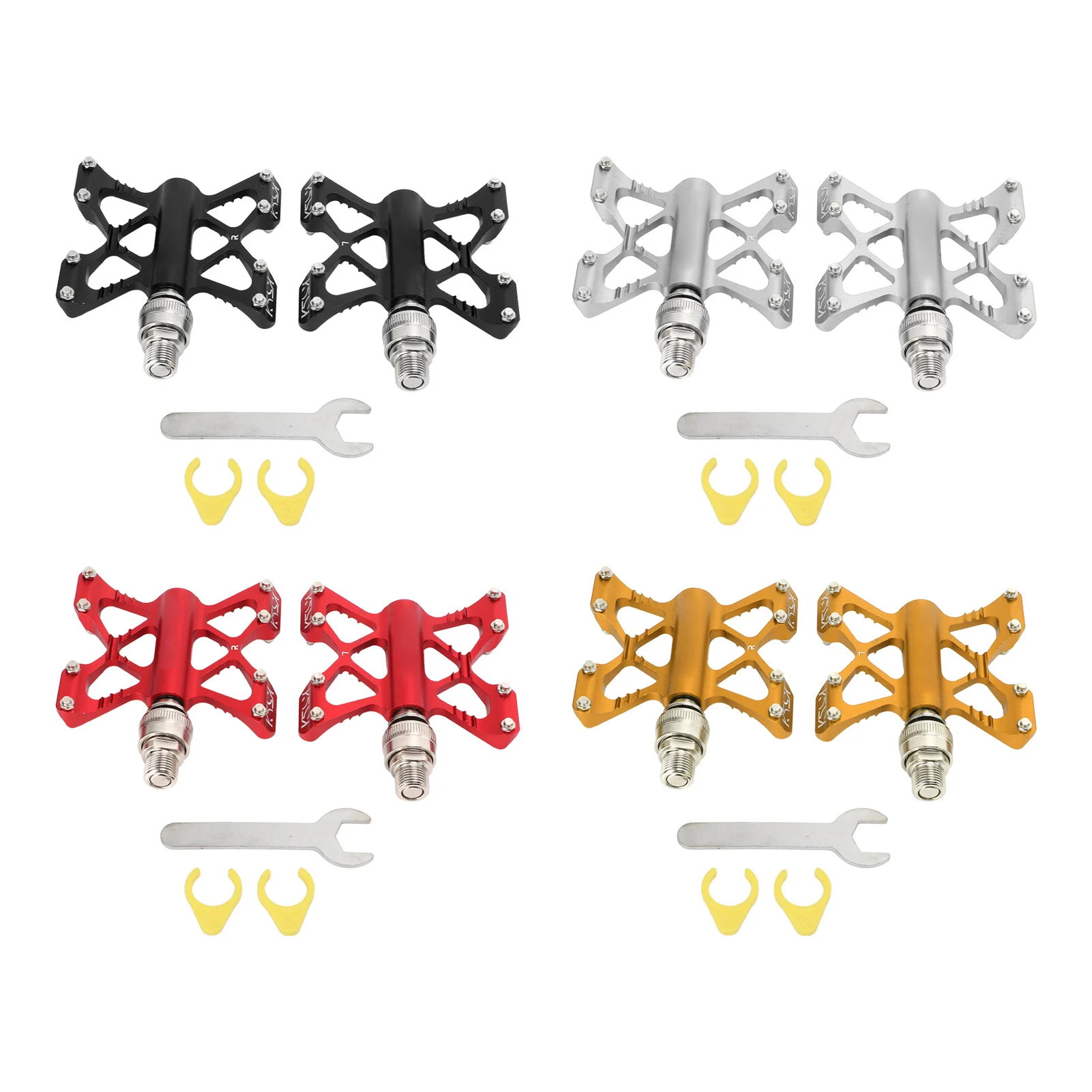 

K5 Bicycle Quick Release Pedals Aluminum Alloy Bike Bearing Pedals for Road Mountain Folding Bikes
