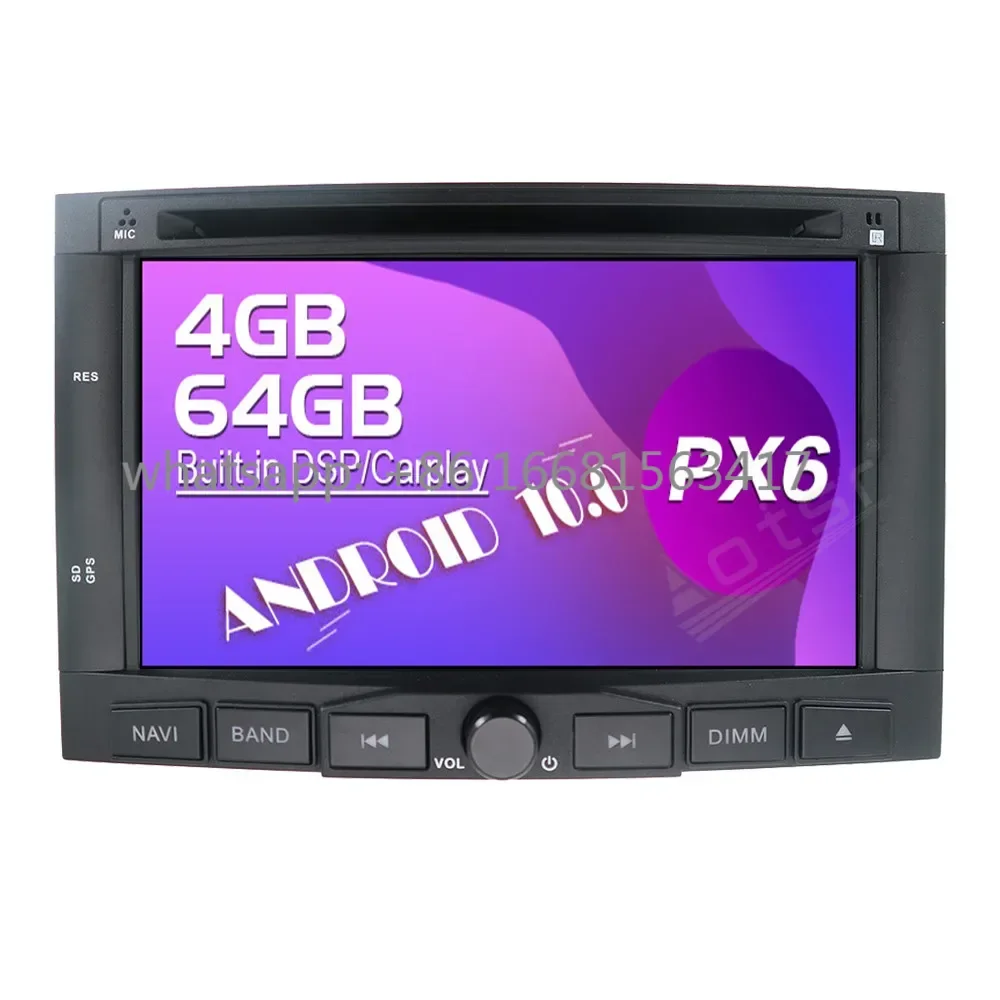 

64G Android Touch Screen Car Video Radio Stereos DVD Player Multimedia System For PEUGEOT 3008 5008 GPS Navigation