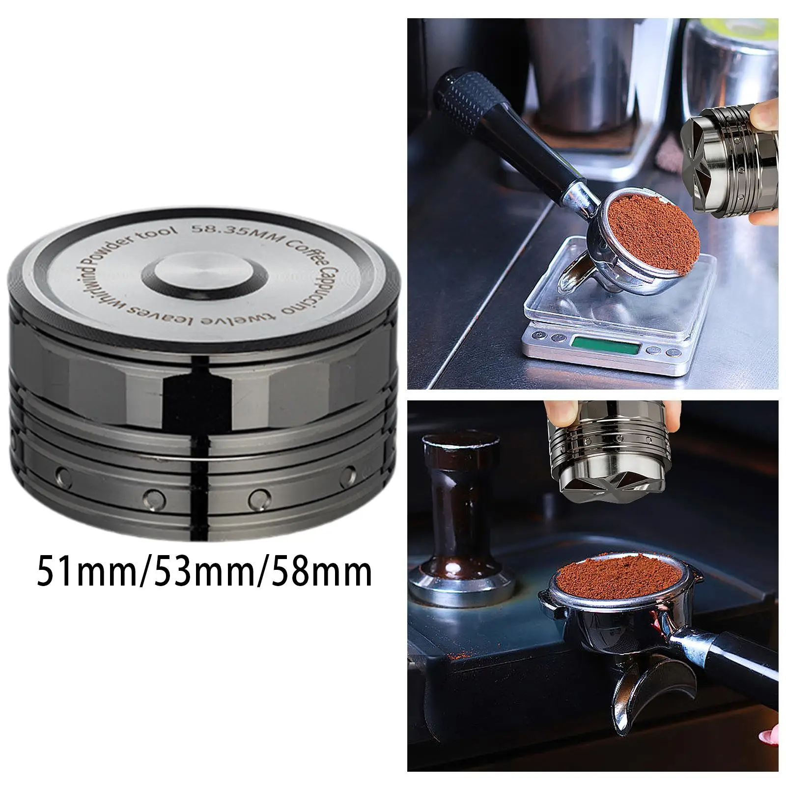 موزع القهوة موزع الاسبريسو كفاءة المحمولة اليد العبث الذاتي الدورية لأجزاء أدوات القهوة Portafilter