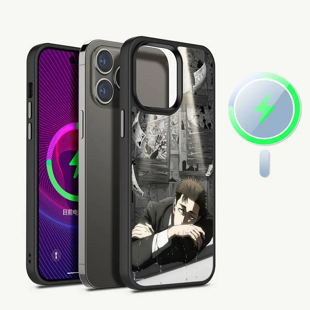 Hiromi Higuruma JJK Phone Case For iPhone 17 Air 16 15 14 13 12 11 Pro Max Plus For Magsafe Wireless Charge Cover