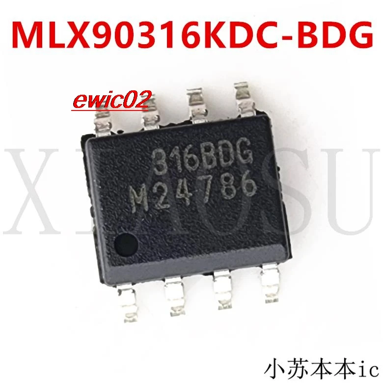 Original stock  MLX90316KDC-BDG  316BDG SOP-8 IC