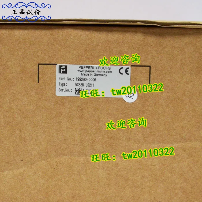 [Physical Photo] WCS3B-LS211 German Pepperl + Fuchs P + F Code Reader