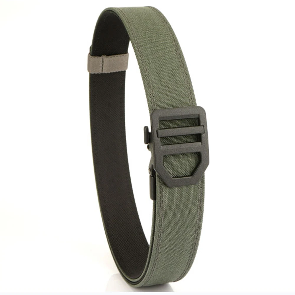 TUSHI EDC Harter taktischer Gürtel für Männer, Metall, automatische Schnalle, IPSC-Waffengürtel, 1100D Nylon, Militärgürtel, Outdoor-Sportgürtel, männlich – Detail 21