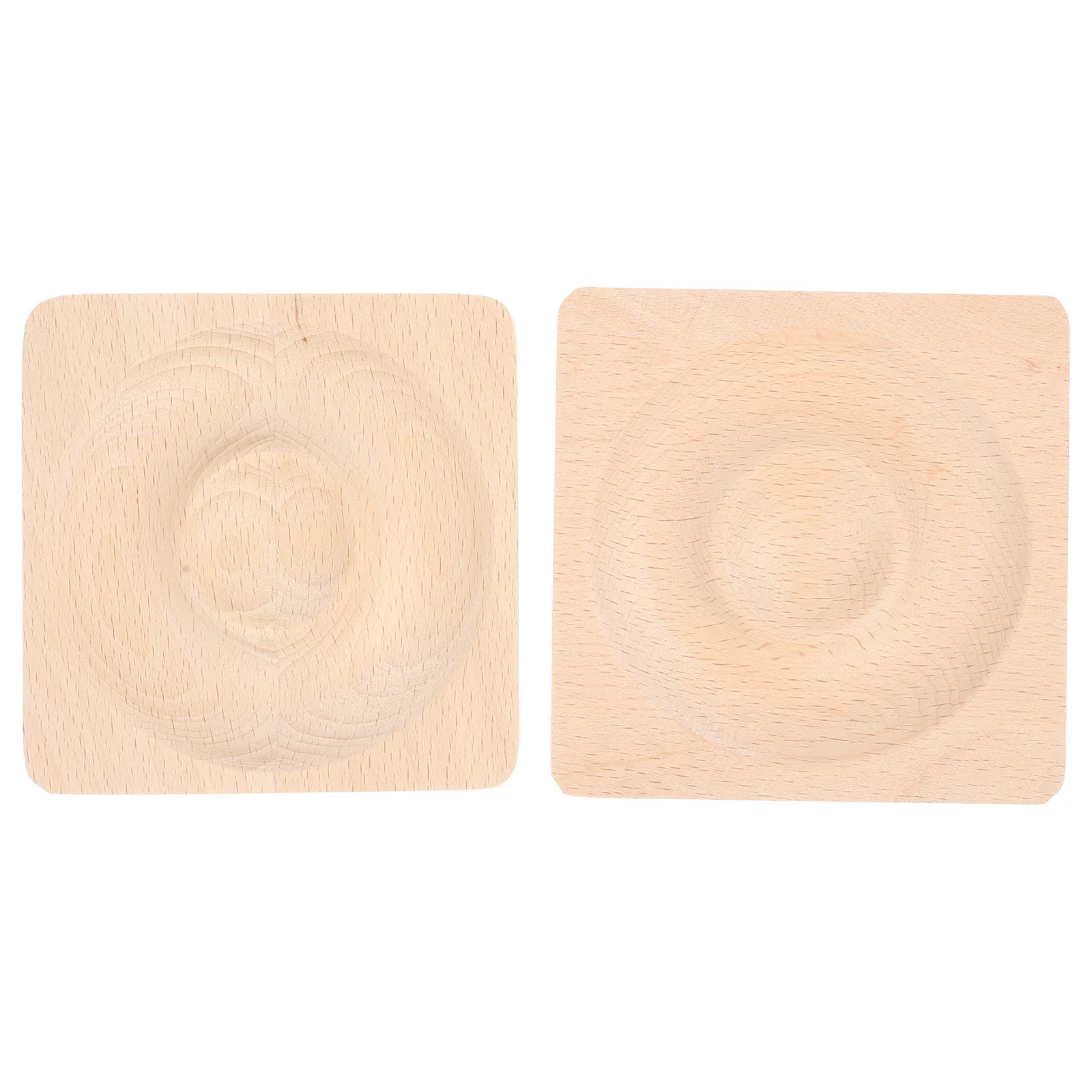 

2Pcs Jewelry Beads Bracelet Tray Wooden Organizer Display Plate Sundries Holder Jewelry Plate Dresser Bracelet Tray