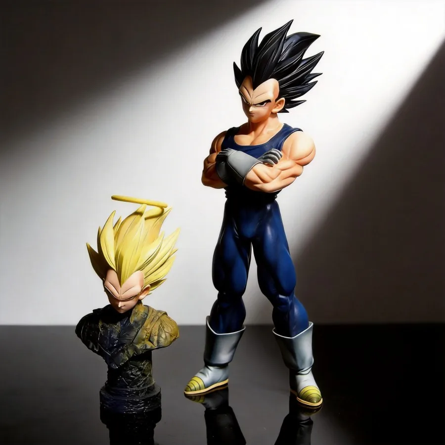 

Vegeta (Hell Version) Dragon Ball Anime Figure 28cm Collection Model with Bust Statue Ornament Gift for Anime Fans