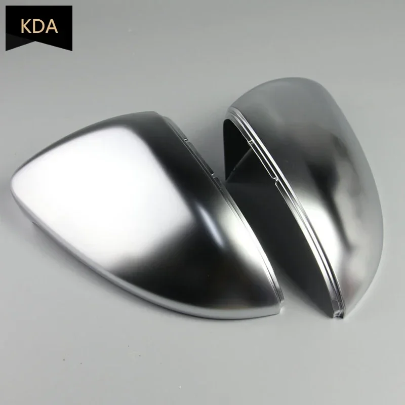 

2pcs Left Right Chrome Silver Matt Rearview Mirror Cover For VW Golf 7 MK7 2013-2020 Touran L 2016-2018 Golf 7 GTD GTE