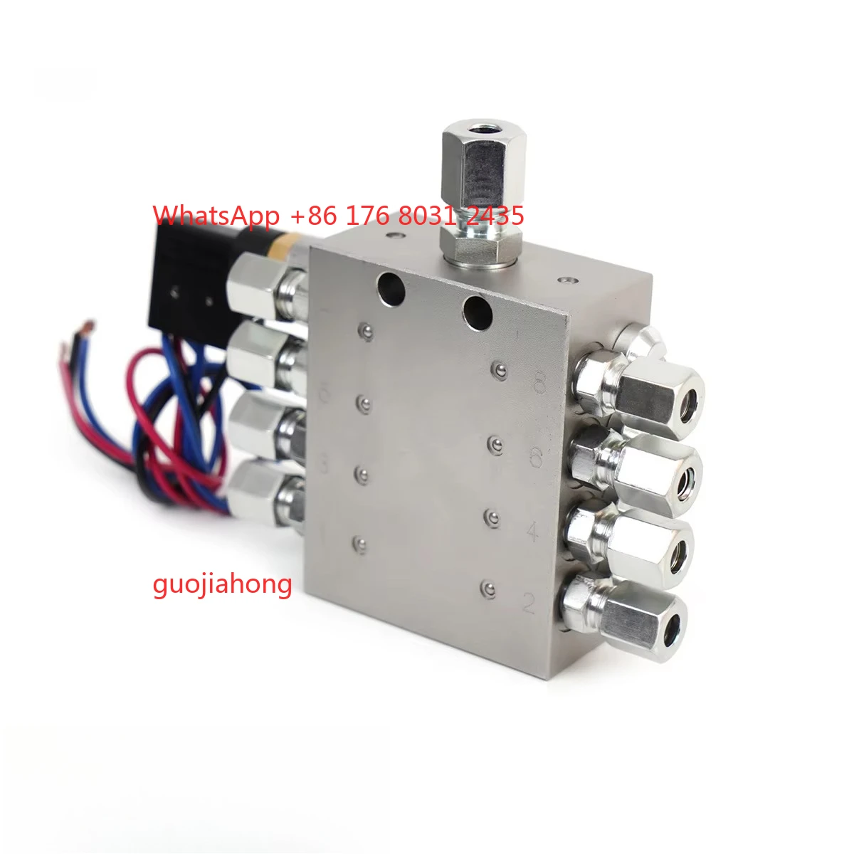 Valvola divisoria modulare SSV Lubrificazione progressiva Lobo Dosaggio Dispenser di grasso Distributore di olio Dispositivo blocco iniettore