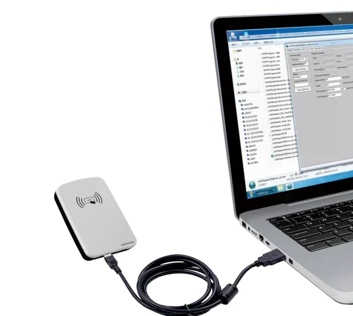 Hot selling 860-960mkz USB RFID ID EM card/keyfob usb UHF desktop write reader