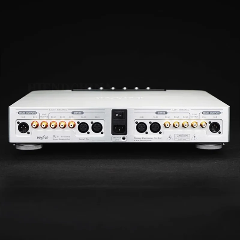 DUSSUN R10 высококлассный встроенный двумоно проектный Предварительный усилитель/Предварительный усилитель 80 дБ регулятор громкости XLR RCA выход