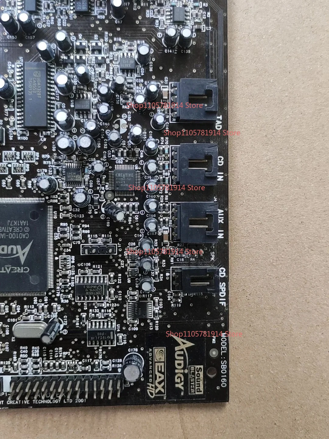 For Creative/Innovative Sound Card SB0160 Sound Card PC I Slot, Innovative 5.1 Sound Card, Support KX Driver
