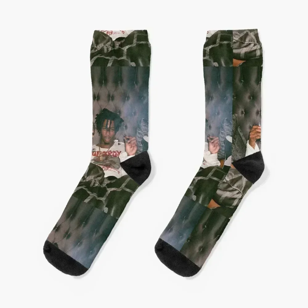 Self Titled Playboi Carti Design Socks Christmas happy Socks Male Women's