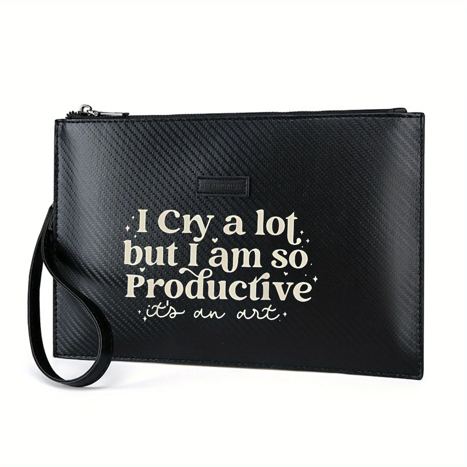 chorando-produtivo-design-de-declaracao-de-arte-elegante-impresso-pu-bolsa-masculina-elegante-e-pratica-para-transporte-diario