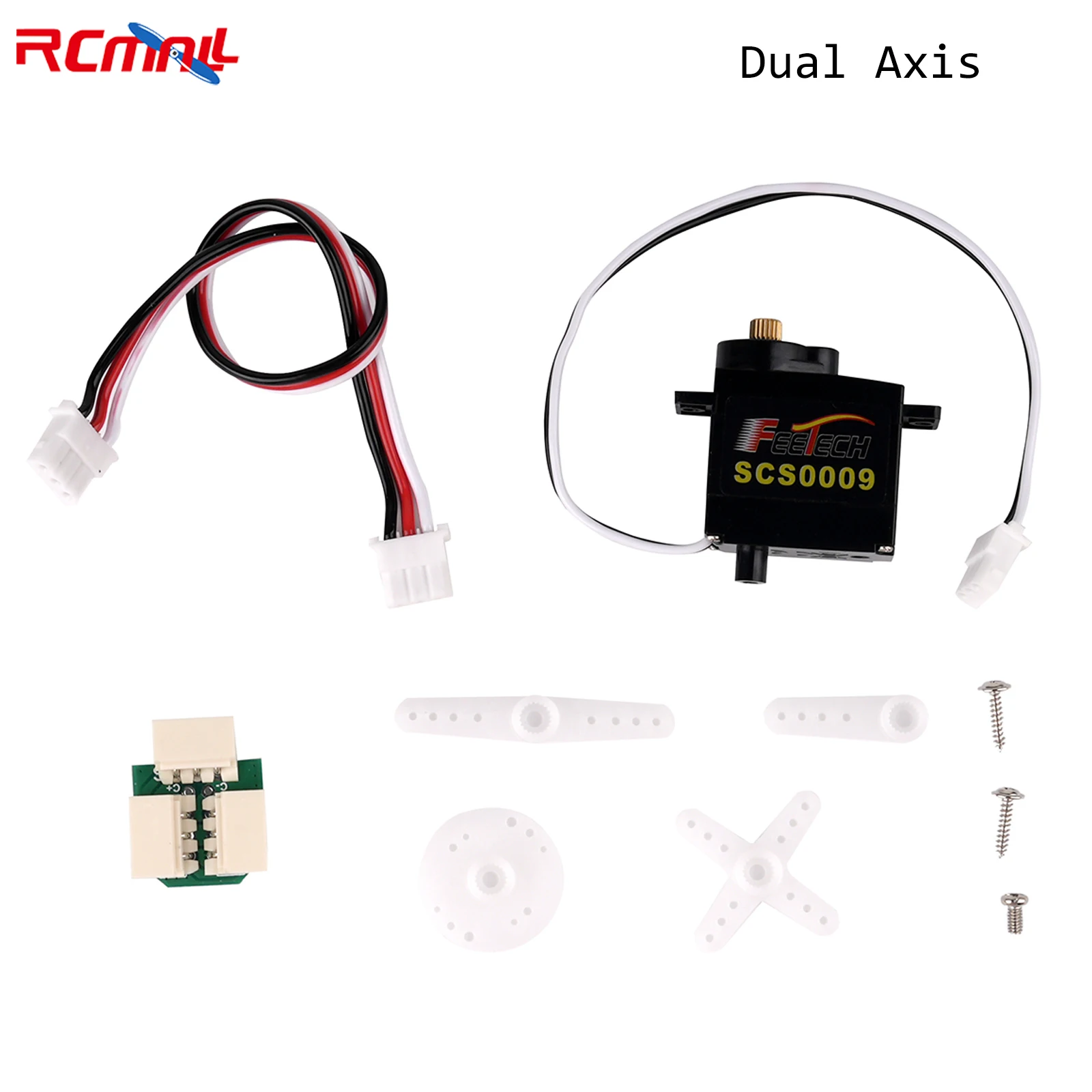 Feetech SCS009 6V 2.3kg Seriële BUS Servo Metalen Versnellingsbak Enkele As/Dual As Servo's voor RC Helicopter Smart Robot Humanoïde
