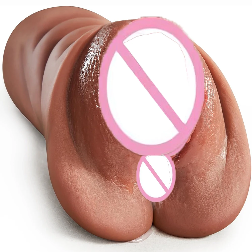 Male Masturbator Cup Soft Pussy Sex Toys Transparent Vagina Adult Endurance Exercise Products Vacuum Pocket Cup Sex Toys for Men