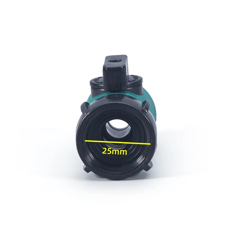Garden Hose Pipe In-Line Faucet Tap Shut Off Valve Fitting Watering Irrigation Quick Connector With Valve Garden Gadget