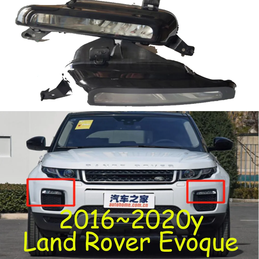 

Car bumper headlight for Evoque daytime light 2016~2020y DRL car accessories LED headlamp for Evoque fog light