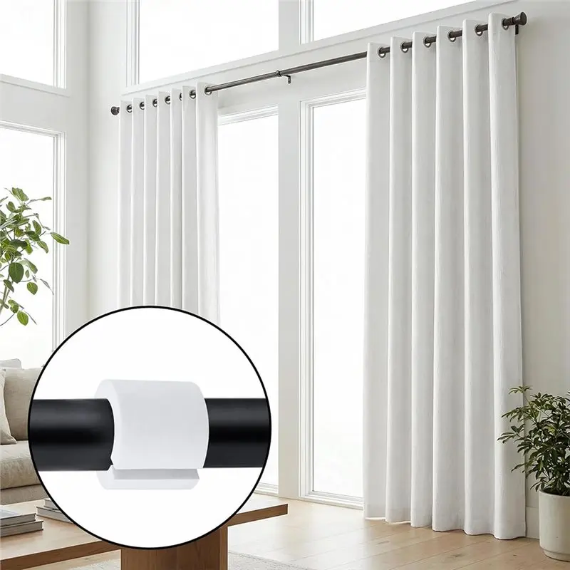 AAAF For Uniform Drapery Spacing 50Mm Curtain Spacers 16 Pcs EVA Foam For Home Rod Attachment