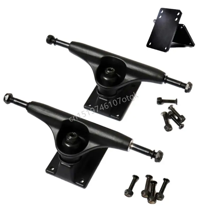 2pcs skateboards عجلات قوس الشاحنة تأثير المقاومة الشاحنات الألومنيوم M68D