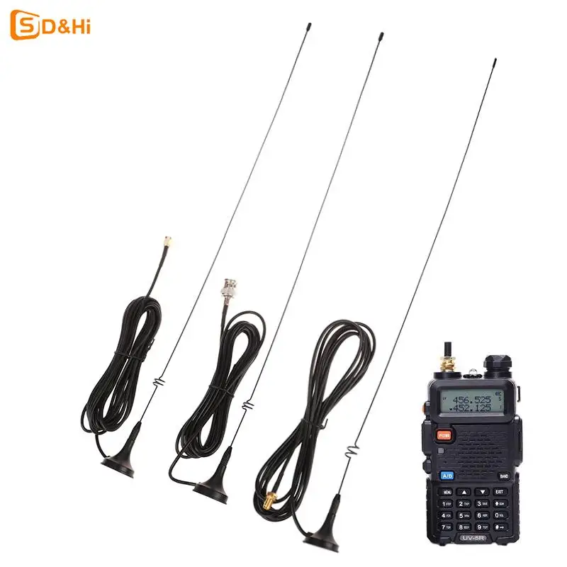 For NAGOYA UT-108UV UT-108 Antenna Dual Band UHF VHF 144MHz/430MHz For Baofeng TYT/WOUXUN HYT Two Way Radio