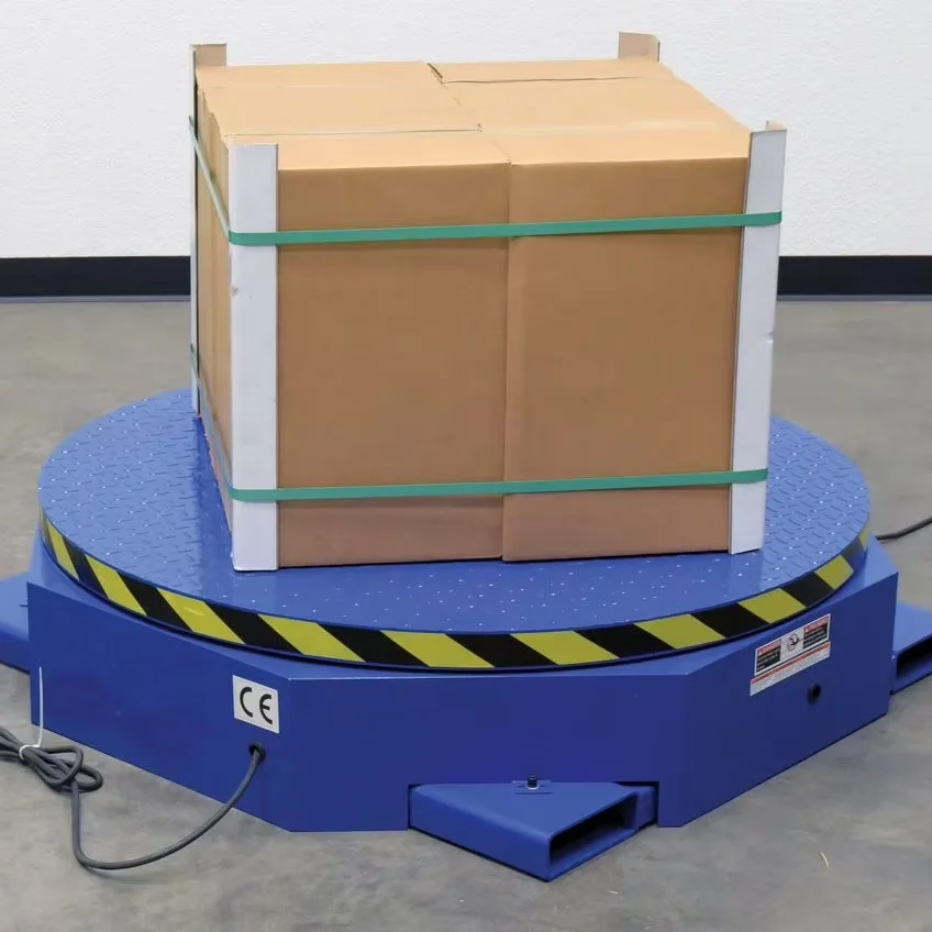 

Тяжелый моторизованный электрический вращающийся проигрыватель поддонов емкостью 4400 фунтов в США, Канаде, Сингапуре, Австралии, Новой Зеландии и Европе