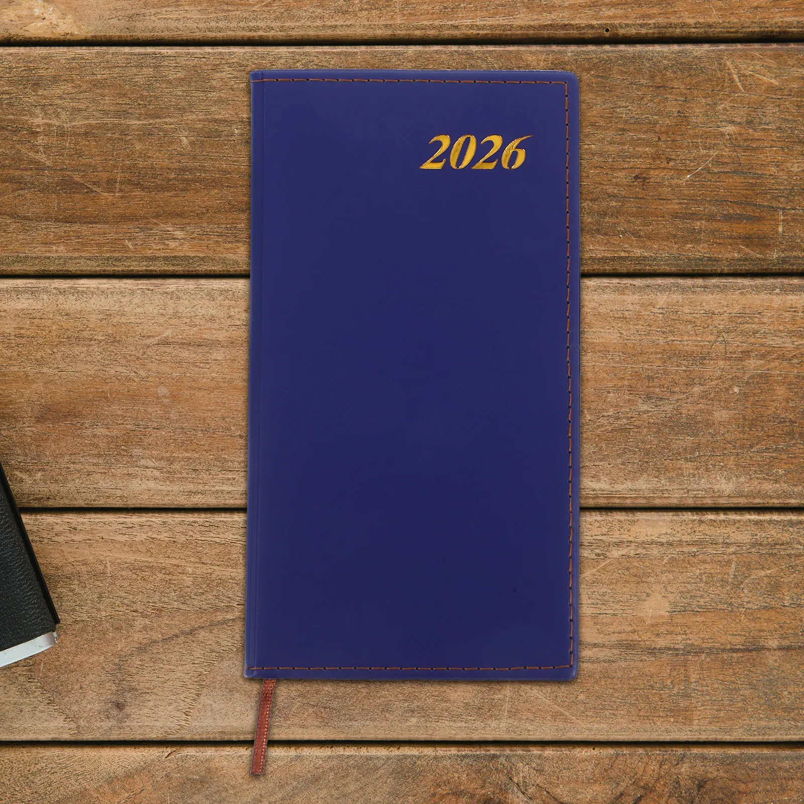 2026 Weekly Planner A6 Slim Sturdy Fake Cover Ample Writing Space Smooth Pages No Bleed Notebook Diary for Business