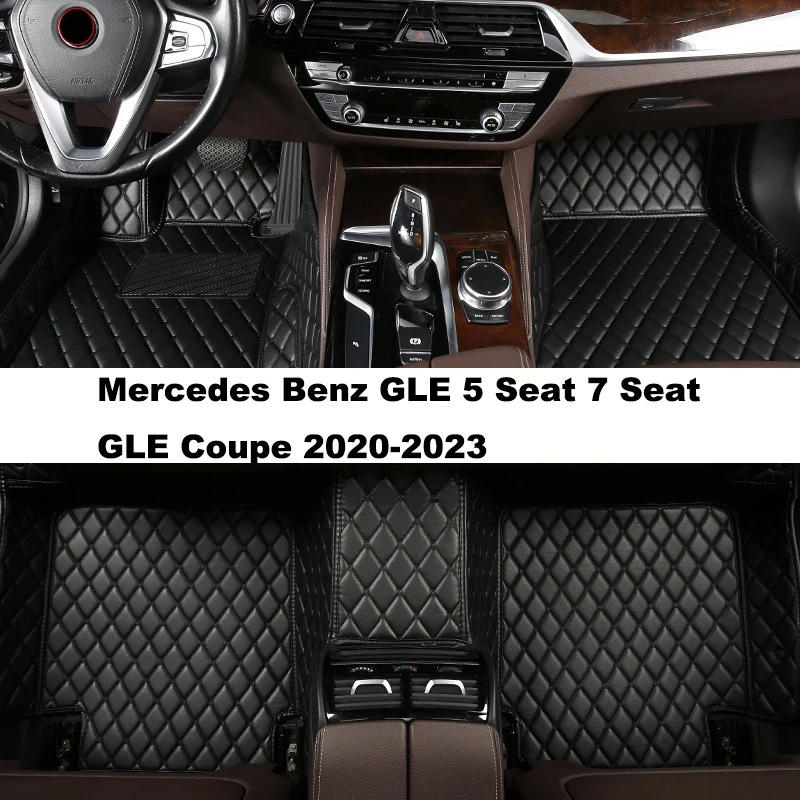 

Custom Full Coverage Car Floor Mats for Mercedes Benz GLE 5 Seat 7 Seat GLE Coupe 2020-2023 Car Accessories