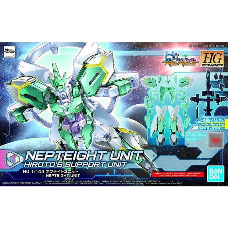 

Bandai оригинальный HGBD:R аниме NEPTEIGHT UNIT CORE GUNDAM II сборная модель комплект экшн-фигурки игрушки для детей Коллекционный подарок