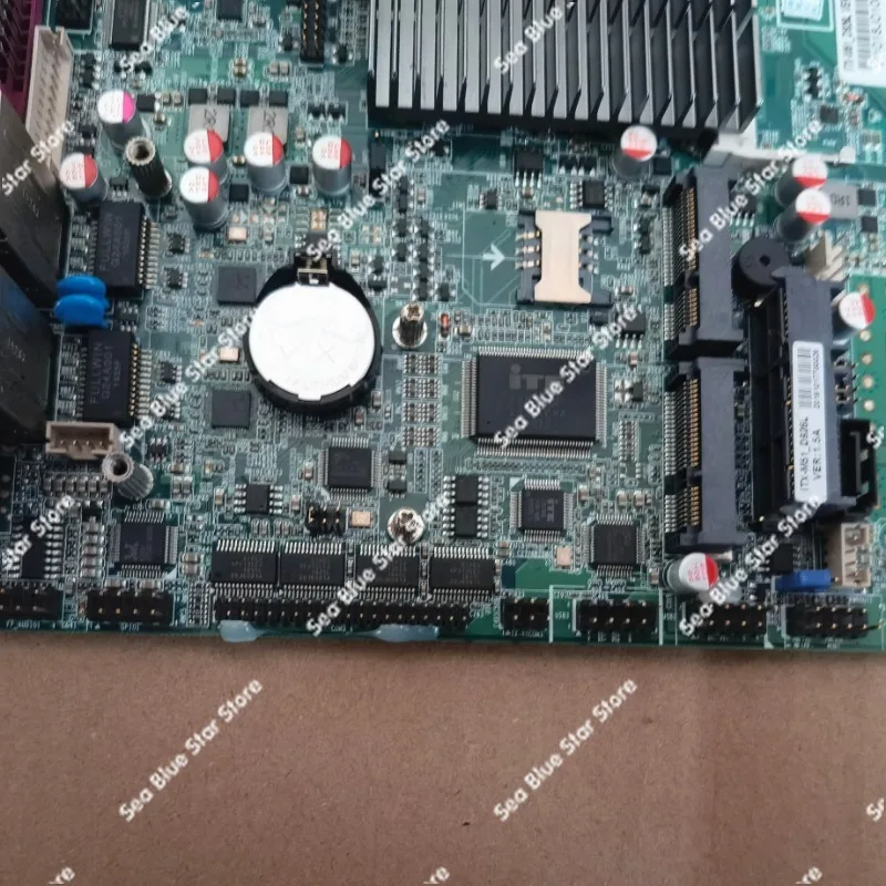 ITX-M51_D926L Quad Core J1900/IDM51L6R06 All-in-One， Double Gigabit  6COM Main Board LVDS Used Dismantling Main Board