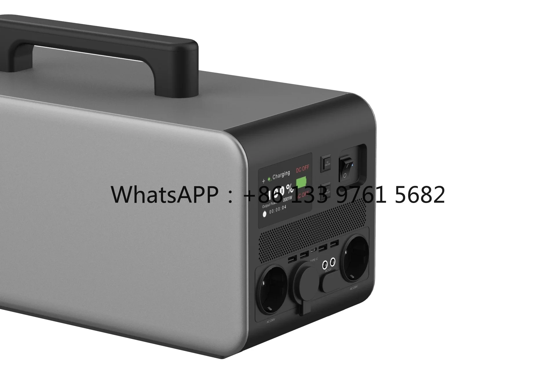 2025 Hot SaleHouny 2000W Portable Camping Generator Safe and Reliable Power with Foldable Solar Charging Capability