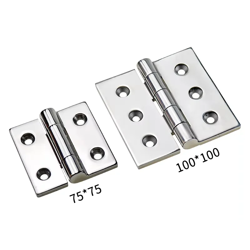 Multi Specification 304 Stainless Steel Large Hinge Industrial Heavy Machinery Hinge - Precision Casting